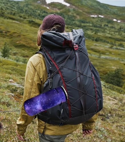 Image of Wanty Neoprene 20 Oz Insulated Water Drink Bottle Cooler Carrier Cover Sleeve Tote Bag Pouch Holder Strap for Climbing Cycling and Running Outdoor Activities