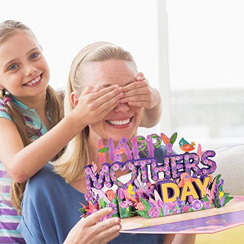 Biglietto d'auguri per la festa della mamma, buona...