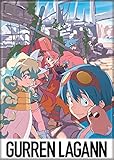 Ata-Boy Gurren Lagann Simon Nia Yoko Boota 2.5 X 3.5 Inch Magnet for refrigerators and lockers