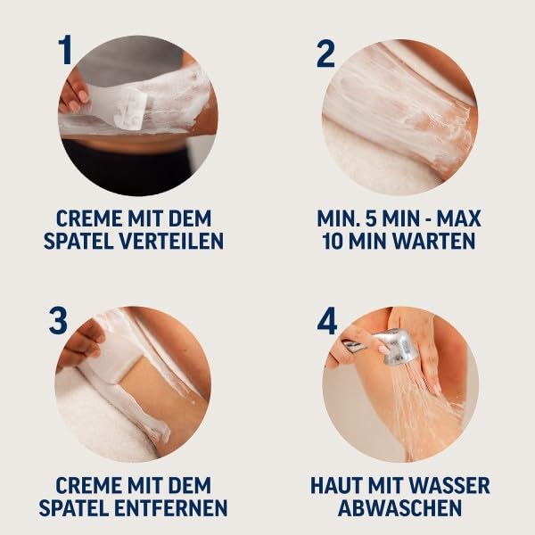 Veet PURE Haarentfernungscreme - Haarentfernung für Körper & Beine - 1 x 400 ml 5
