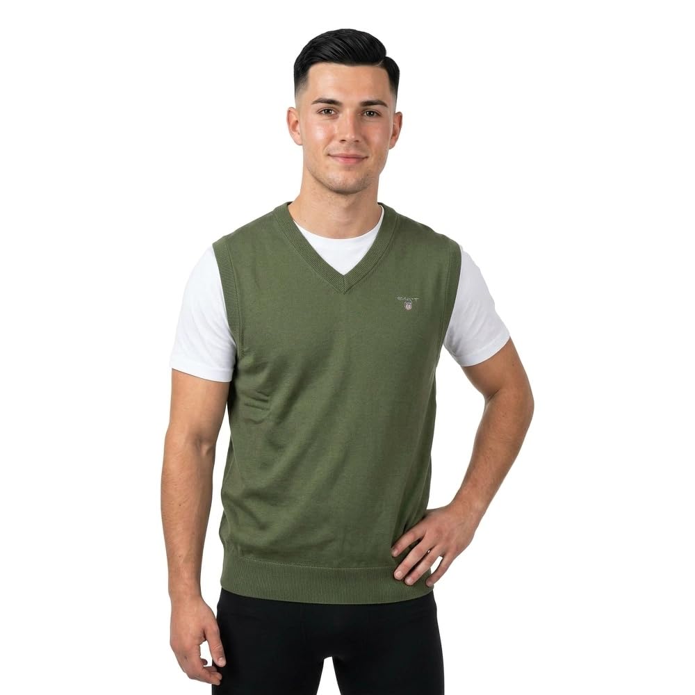 GANT Gilet di Maglia Classic 2XL