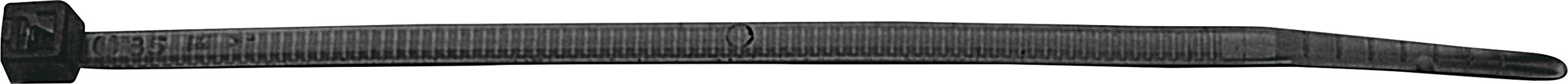 Nedelko 69405327 5327E Cable Ties PA6.6, Black UV 365 x 7.5 mm (Pack of 100)