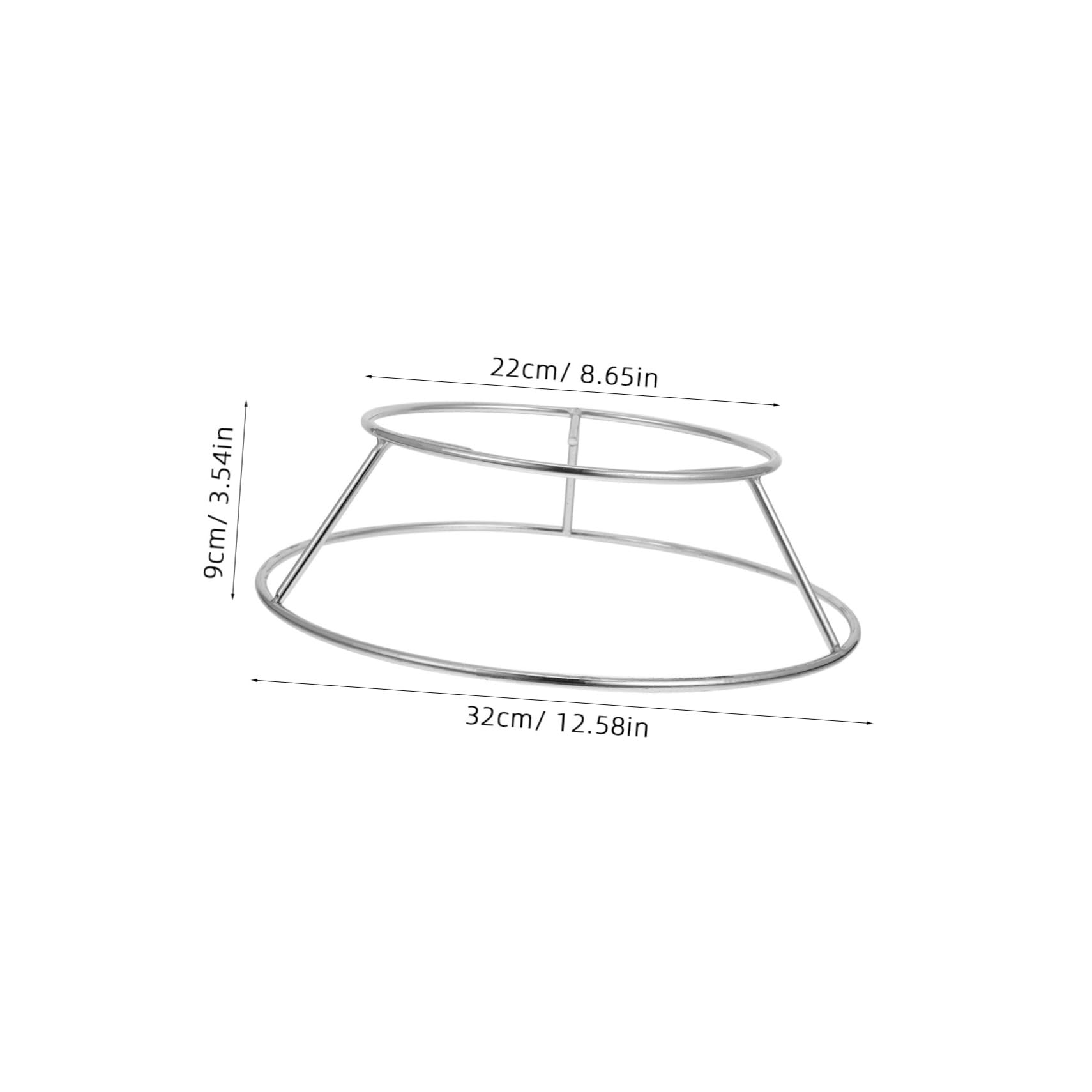 VANZACK Cooking Rack Wok Ring Wire Rack Cooking Wire Cooling Rack Wok Rack Wire Rack for Cooking Steaming Rack Baking Rack Stainless Steel Silver