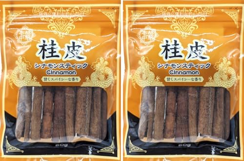 50g 2袋 シナモンスティック / 桂皮 / 無添加 / 桂皮の樹皮を巻いて乾燥させ、スティック状にしました。 古来より世界中で使われており、甘くスパイシーな香りが特徴です