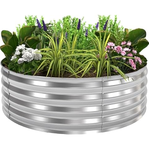 Utopia Home Galvanized Raised Garden Bed Cover