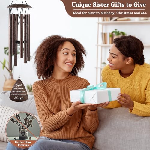 Sister-Gifts-32-Bronze-Wind-Chimes-Sister-Gifts-for-Women-Gifts-for-Sister-Sisters-Gifts-from-Sister-Gifts-for-Sister-in-Law-Best-Sister-Ever-Gifts Sister Gifts 32 Bronze Wind Chimes Sister Gifts for Women Gifts for Sister Sisters Gifts from Sister Gifts for Sister in Law Best Sister Ever Gifts