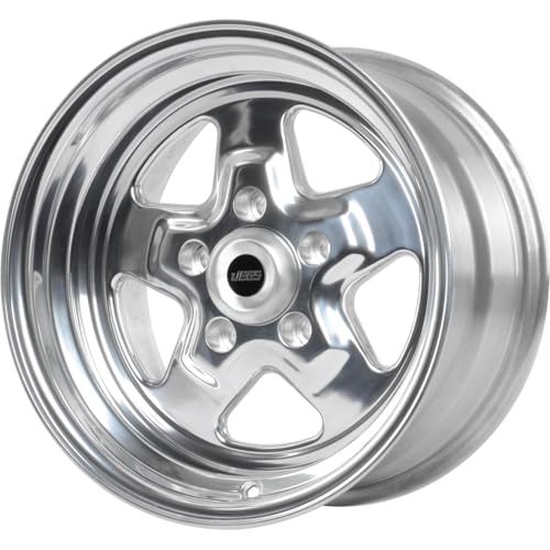JEGS Sport Star Aluminum Wheel 15� x 8� | 5 x 4.75� Wheel Bolt Pattern Spacing | 0 mm Offset |...