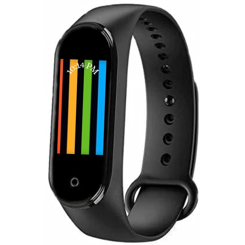 Mabron {Exclusive 2+2 Year Warranty) M5 Smart Fitness Band with Heart Rate Monitor, Step & Calorie Tracker, BP Monitor, Waterproof OLED Touch Smart Watch for Men Women-picture-30