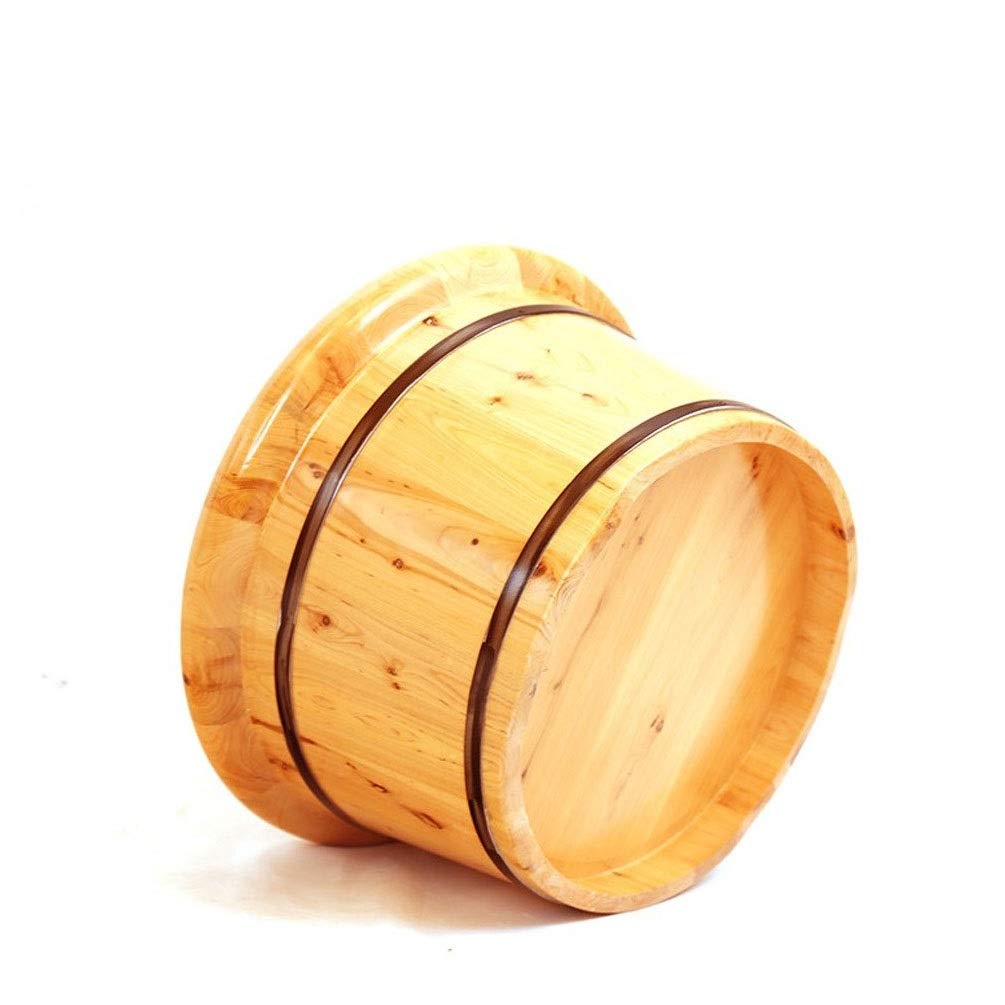 Bañera de pies de madera, bañera de pies, bañera de hidromasaje, bañera de pies para remojar los pies, cubo de madera para pedicura, piscina para pies para adultos, cubo de baño de pies. Super