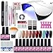 Produktbild Saint-Acior 36W UV-LED Nagellampe Starterset 10x Gel Lacken für UV Nageldesign Gelnägel Nagelset uv Gel Lacken Set
