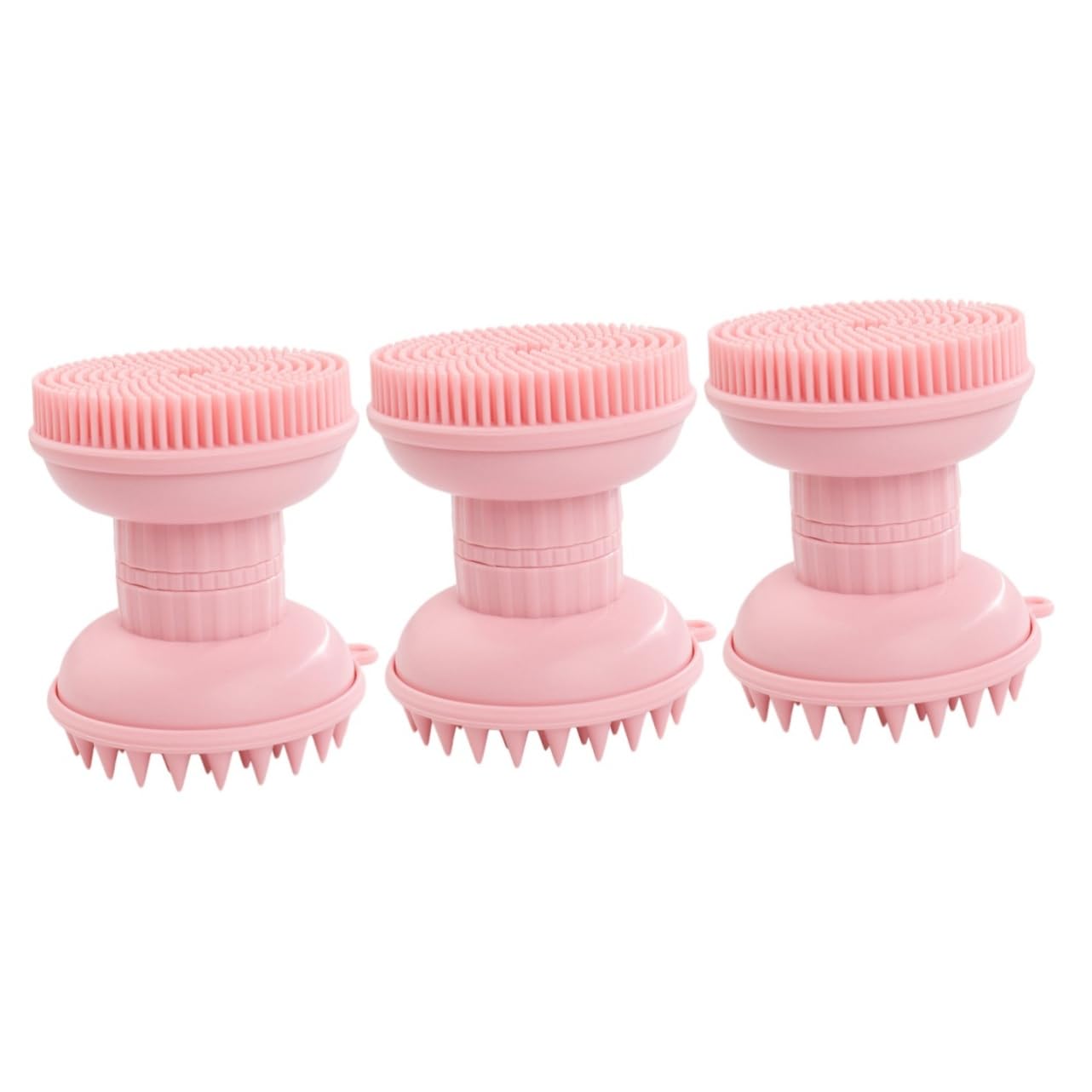 Healeved 3stücke Silikon Gesichtsreinigungsbürste Manuelle Massagebürste Für Gesichtsreinigung Und Hautpflege Doppelseitige Anwendung Geeignet Für Dusche Und Make-up