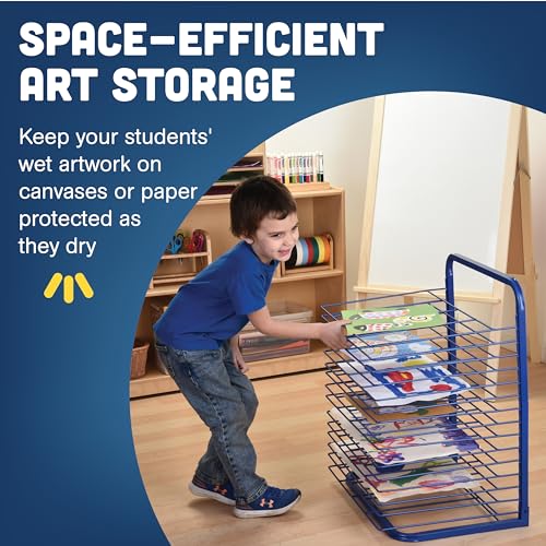 Cre8Tive Minds MTC-419 Creative Minds Marvel 15-Shelf Art Drying Rack thumb #2