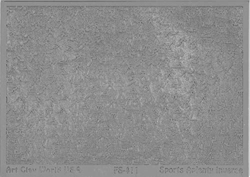 FlexiStamps Texture Sheets Sports Aplenty Inverse Design - 1 Pc.