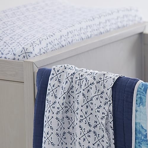 Image of HonestBaby 7 & 5 Piece Sweet Dreams Nursery Gift Set 100% Organic Cotton for Baby Boys, Girls