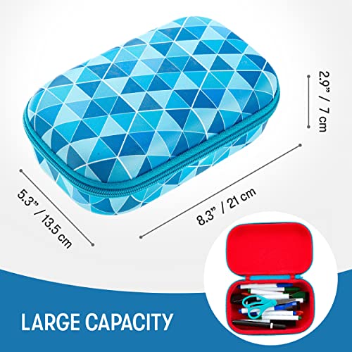 Zipit ZPP-BT Blue Pencil Box For Boys | Pencil Case For School | Organizer Pencil Bag | Large Capacity Pencil Pouch thumb #1
