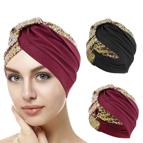 40% Off 2-Piece Muslim Hijab Undercap Set - Stretch Turban Headwear