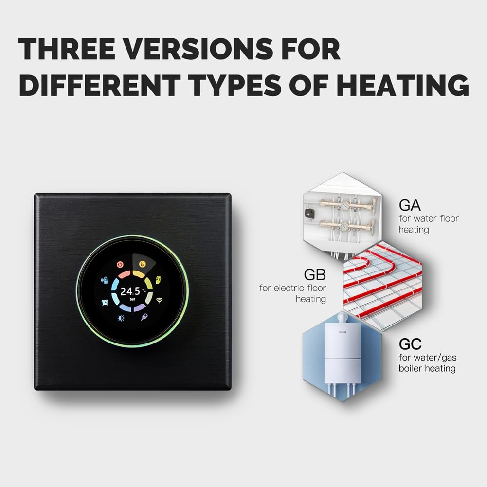Tuya WiFi Smart Life Thermostat 3A/16A Underfloor Heating/Water/Gas - View #4