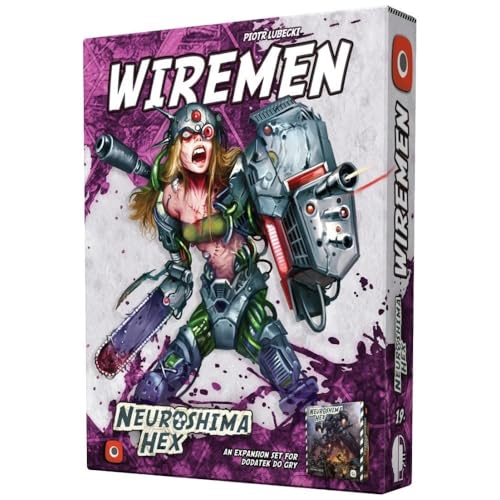 Neuroshima Hex: Wiremen de The Screwed | Edición nueva | Facción cibernética con tokens de tecnología | Juego de mesa estratégico de ciencia ficción post-apocalíptico para 2-4 jugadores y edades desde 8 años miniatura 1