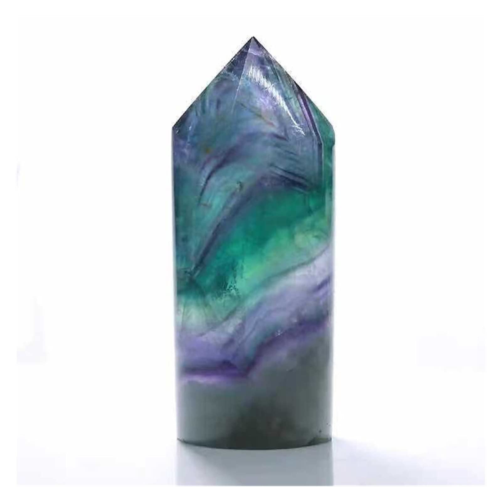 Baguette de fluorite naturelle pour apaiser le stress et méditer