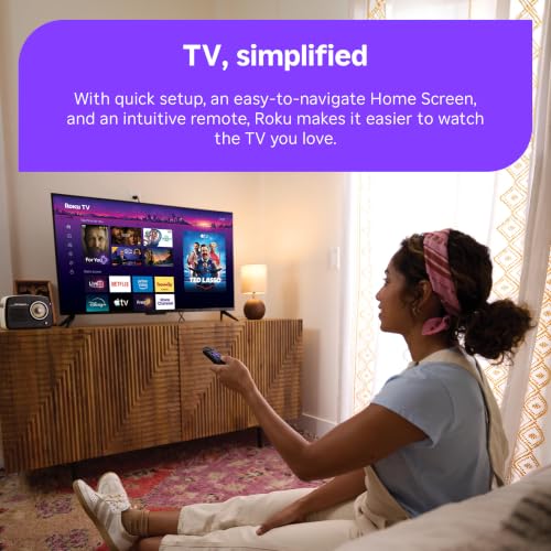 Roku 24-Inch Smart TV 2026 - Select Series, 720p HD TV - RokuTV | Flat Screen LED Television with Voice Remote, Wi-Fi & Bluetooth Headphone Mode - Streaming Live Local News Sports & Movies - Image 7