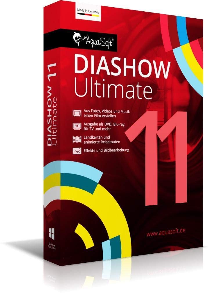AquaSoft DiaShow 11 Ultimate|DVD|2|-|PC|Disc|Disc
