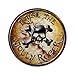 Raise The Jolly Roger Novelty Metal Circular Sign C-528