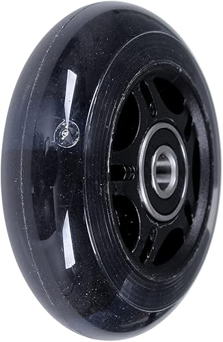 Miniatura 7 de AOWESM Ruedas de patinaje en línea iluminadas de 2.520in de 2.520in L.E.D Glow Flash Patines de repuesto con rodamientos ABEC-9 para niños, niñas,