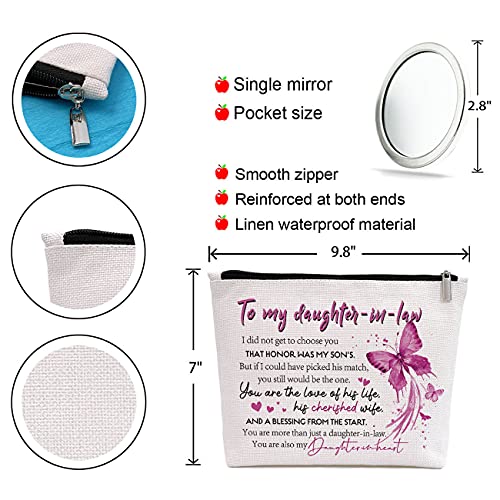 GevGuxLuo-Daughter-in-Law-Gifts-Makeup-Bag-Gifts-for-Daughter-in-Law-Daughter-in-law-Birthday-Gifts-Daughter-in-Law-Gift-for-Mothers-Day-Birthday-Wedding-Christmas