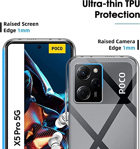 Captor Cover Trasparente per Xiaomi Poco X5 Pro