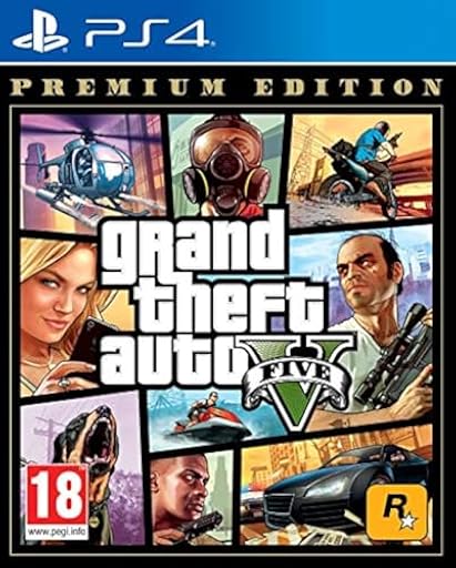 Grand Theft Auto V Edición Premium Juego para PlayStation 4 | Ya disponible en tu tienda friki favorita! En mundofriki.es!