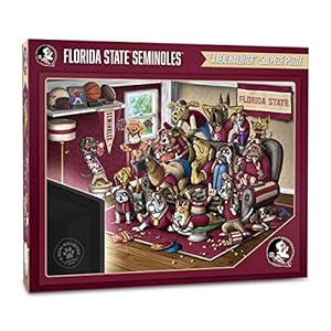 YouTheFan NCAA Florida State Seminoles Purebred Fans 500pc Puzzle – A Real Nailbiter