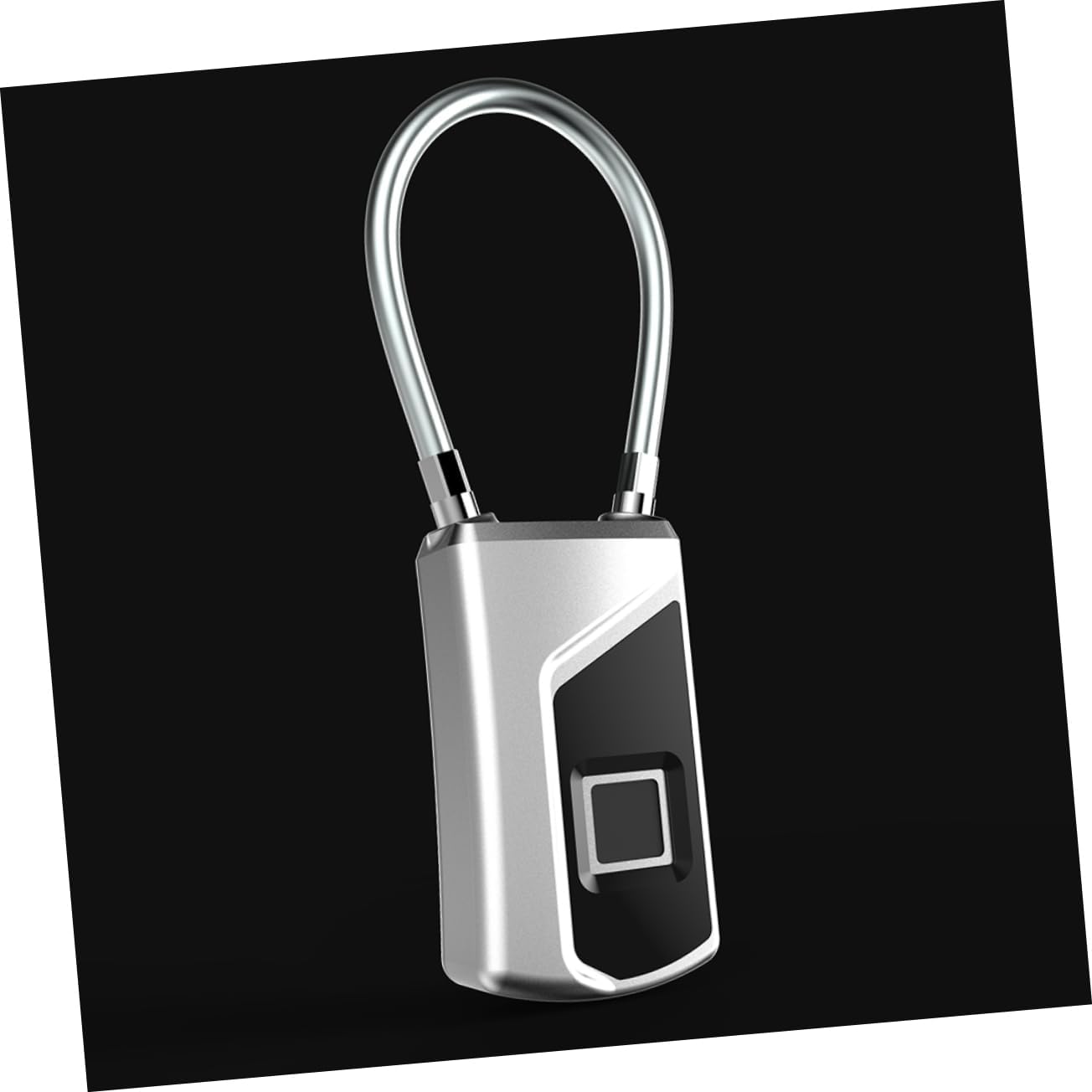 POPETPOP Fingerprint Lock Smart Padlock for Door Electronic Lock Rechargeable Multi-use