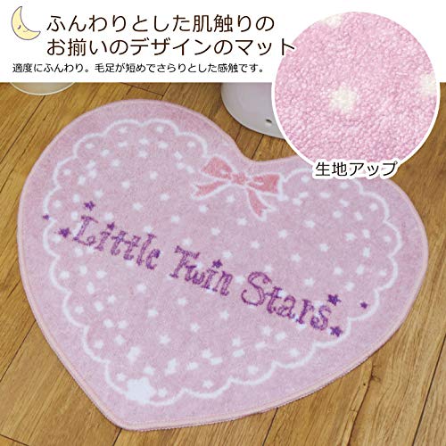 Amazon｜サンリオ(SANRIO) キキ&ララ キキララ トイレ―カバー&マット 2 