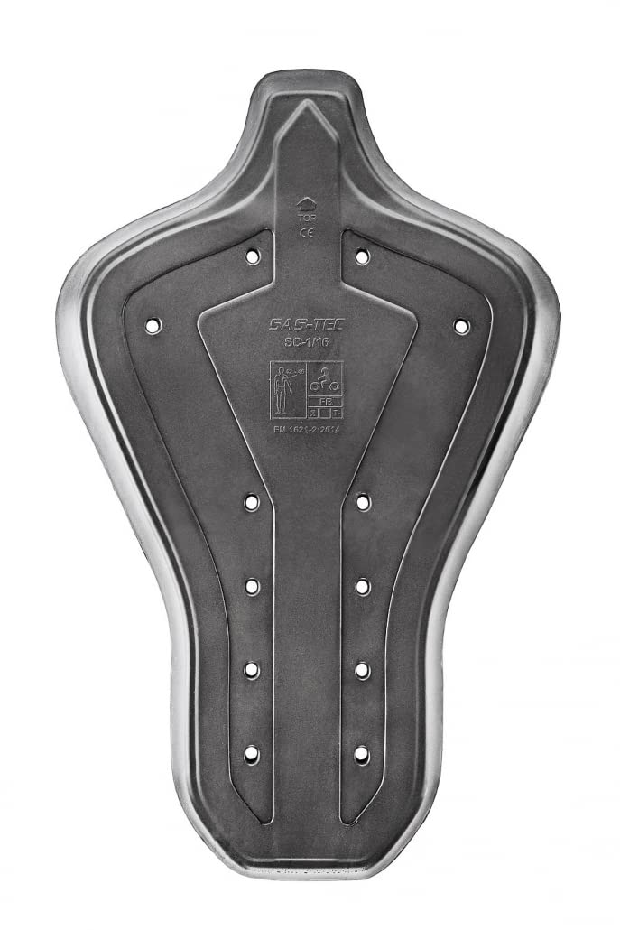BLACKWILD The Rider's Skin SAS-TEC SC-1/11, Paraschiena Livello 2, Per Moto Sci Snowboard, Taglia 130-160 Cm - 2