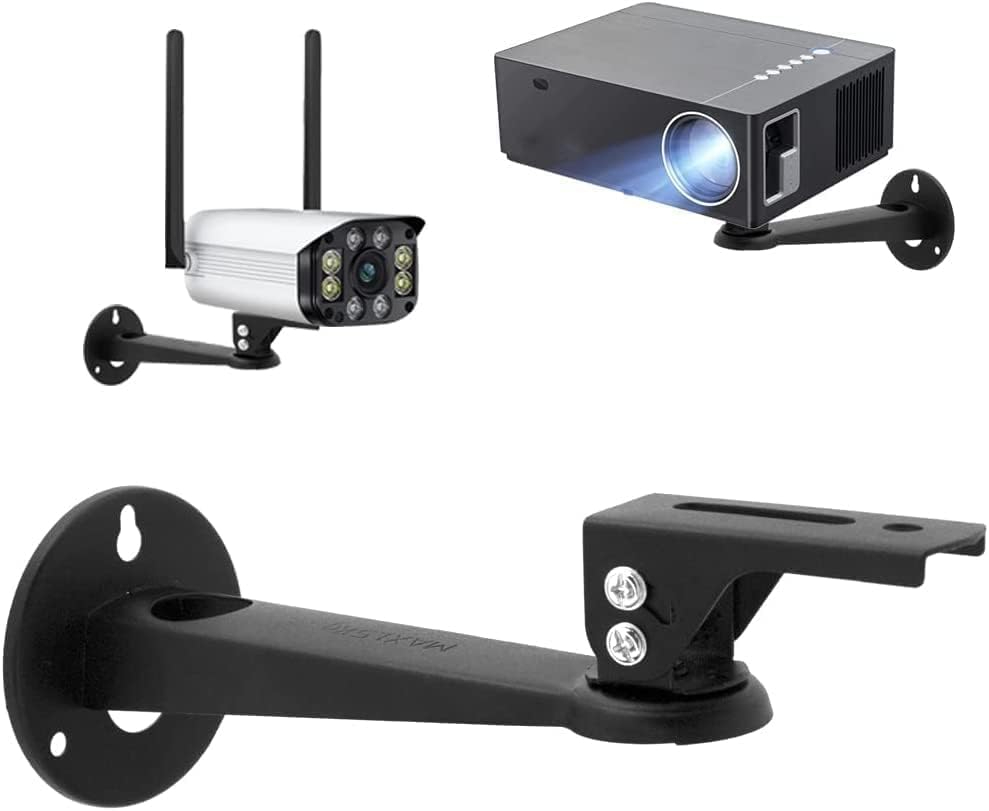 SQUISHCO Projector Stand, Wall Mount for Home Theater, Mini Projector, Security Camera, CCTV, Webcam, 360° Rotation SQUISHCO Projector Stand, Wall Mount for Home Theater, Mini Projector, Security Camera, CCTV, Webcam, 360° Rotation