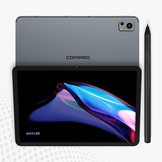 COMPAQ Tablet QTab Ultra 12.6" 512 GB ROM + 12 GB RAM, Android 15, incluye Stylus Pen y funda, Tableta con Pantalla InCell Amoled, WiFi 5GHz, Bluetooth 5.0, USB-C, Ideal para Trabajo y Entretenimiento : Amazon.com.mx: Electrónicos