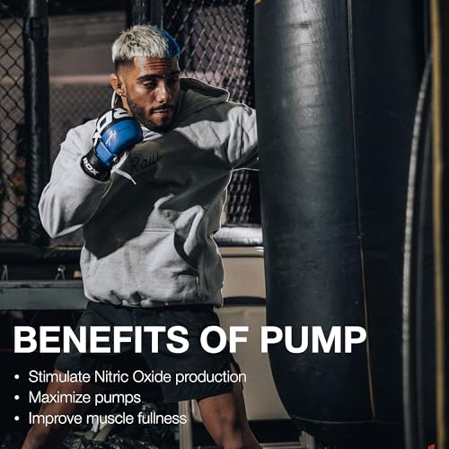Image of RAW Pump Stim Free Pre Workout (Lemonade) - Non-Stimulant Pre Workout Supplement Powder Nitric Oxide Booster - Pre Workout Supplements Drink for During Workout - 40 Servings