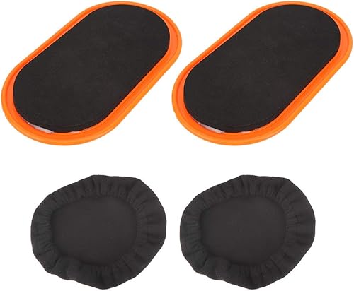 2 discos deslizantes deslizantes, deslizadores de ejercicio de durabilidad, discos de fitness para todo tipo de superficies, equipo de ejercicio