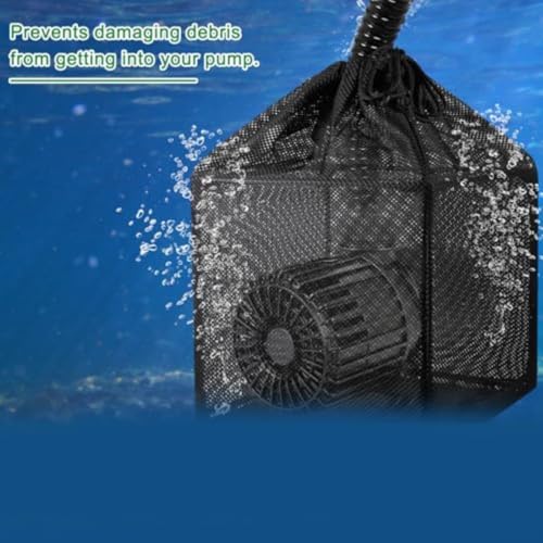Bolsa filtro de estanque nylon 10 pulg con cordón miniatura 4