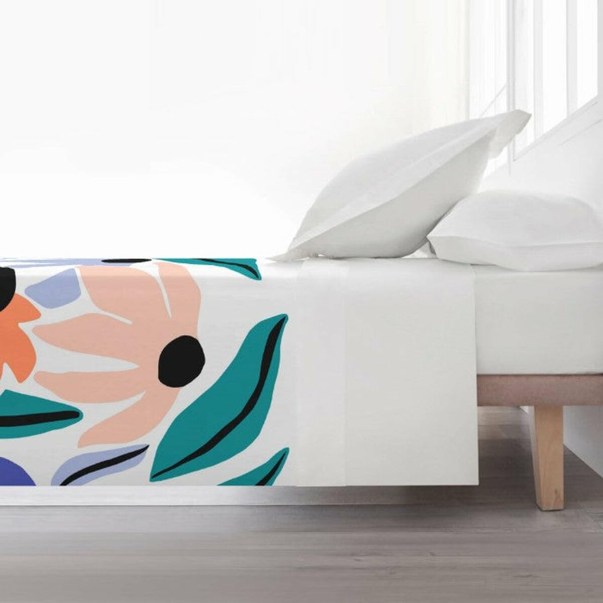 JUEGO DE SÁBANAS 100% ALGODÓN MODELO NUM PARA CAMA DE 180.