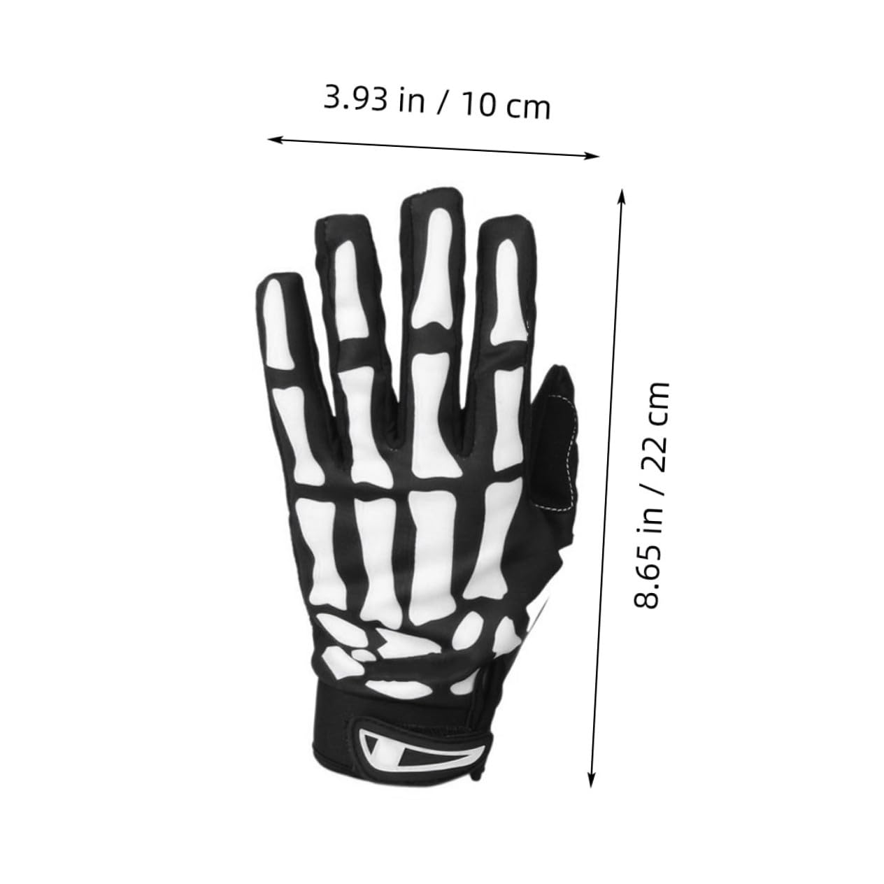 SOIMISS Vollfingerhandschuhe Vollfinger-Handschuhe Radfahren wasserdichte Fahrradhandschuhe Vollfinger Fahrradhandschuhe Handschuhe Zum Trainieren Voller Finger Black