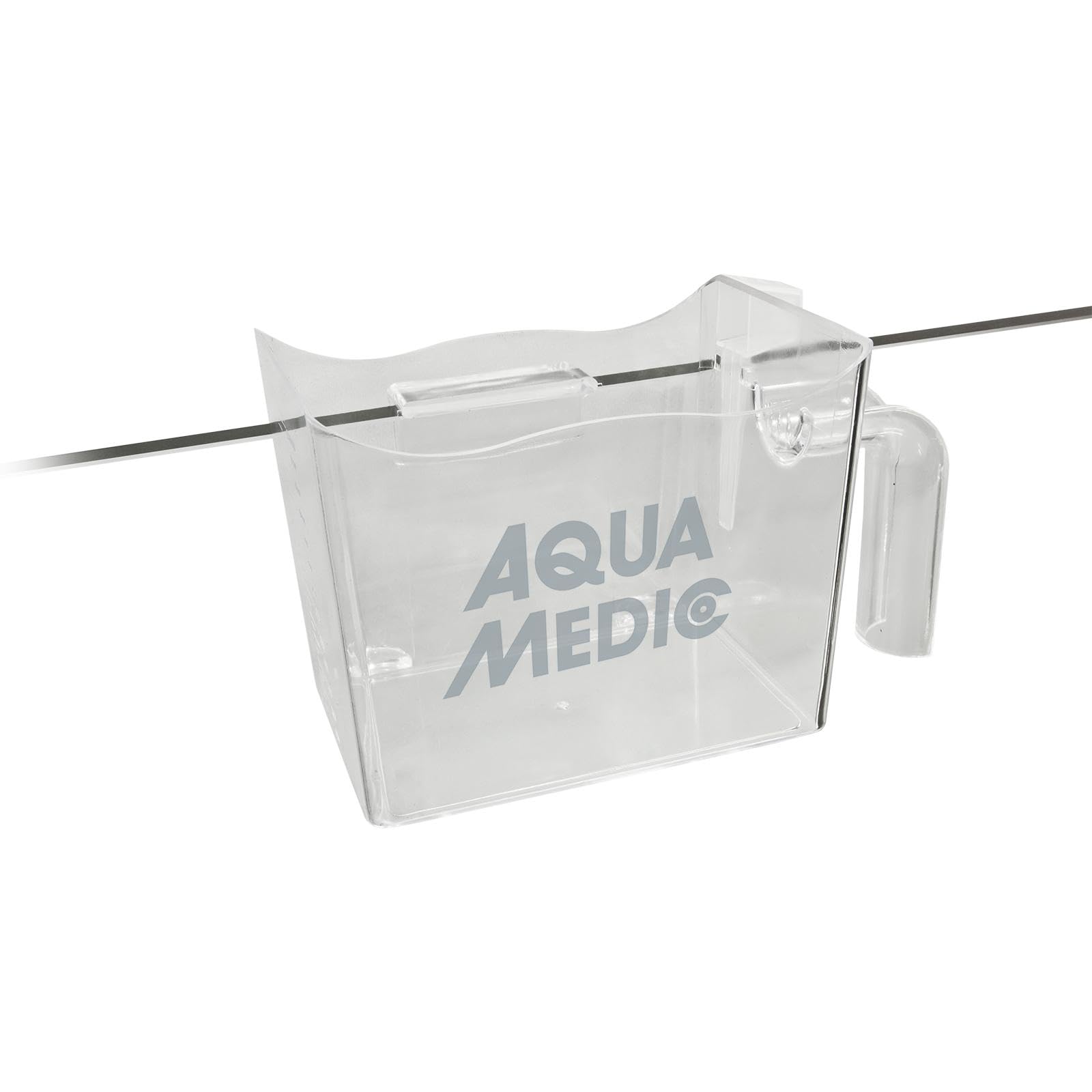 Aqua Medic Fish Cup, Aquarium Cup, Transparent Kunststoff, Hängbar an Aquarienscheibe