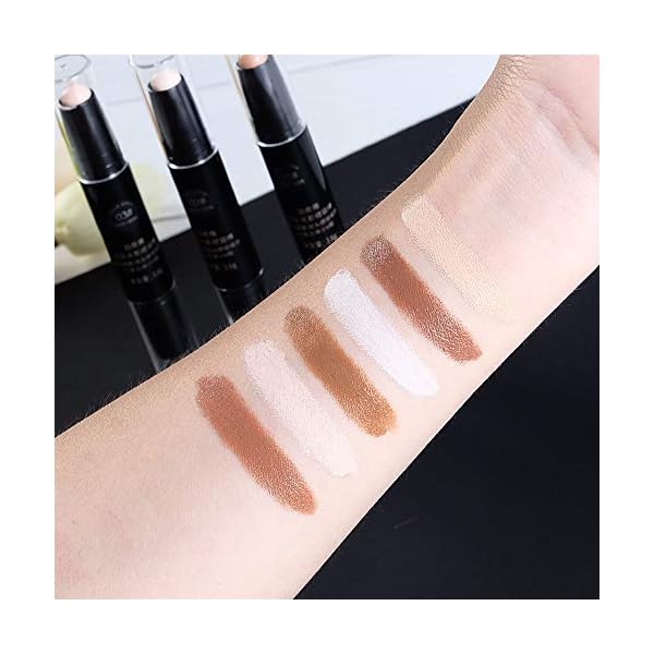 Contour-and-Highlighters-StickContour-StickConcealer-Contour-Highlighters-StickDouble-Head-Make-up-Concealer-Contouring-Cream-Set-Face-Highlighters-Sticks Contour and Highlighters Stick,Contour Stick,Concealer Contour, Highlighters Stick,Double-Head Make up Concealer Contouring Cream Set Face Highlighters Sticks