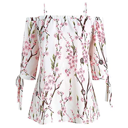 MOTOCO Mjuers Elegante Camiseta Mjuer Imprimir Chaleco Fiesta De La Oficina De La Oficina De Verano Tops Encapuchados Lindos Tops(5XL,Blanco)