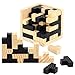 Chickwin 3D Puzzle en Bois Casse-tête Jeu en Bois Kongming Lock Intelligence Jouets pour Les Enfants et Les Adultes
