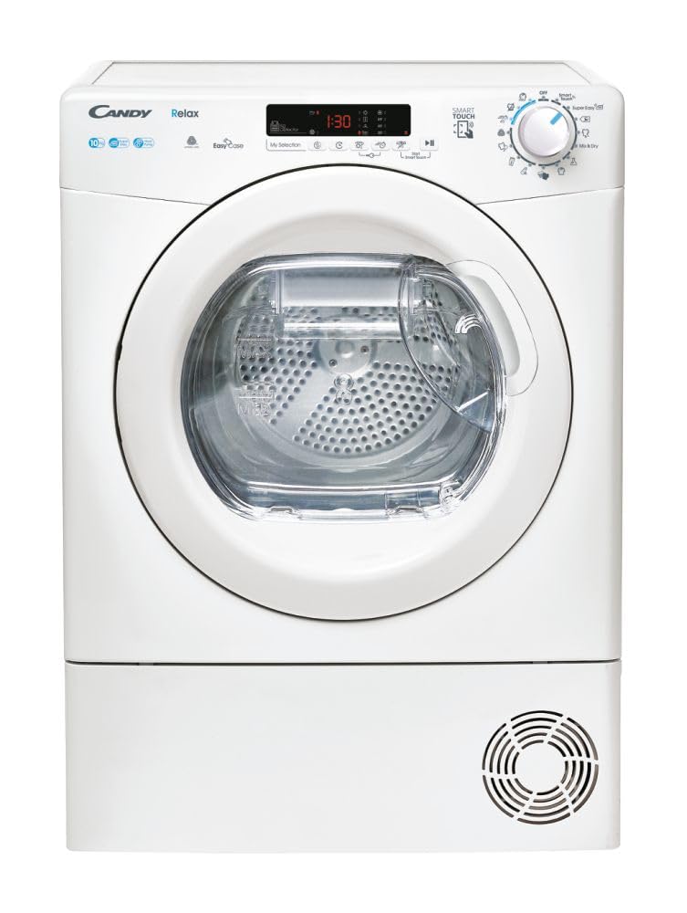 Candy CRE H10A2DE-S - Asciugatrice con pompa di calore, 10 kg, NFC, Classe energetica A++