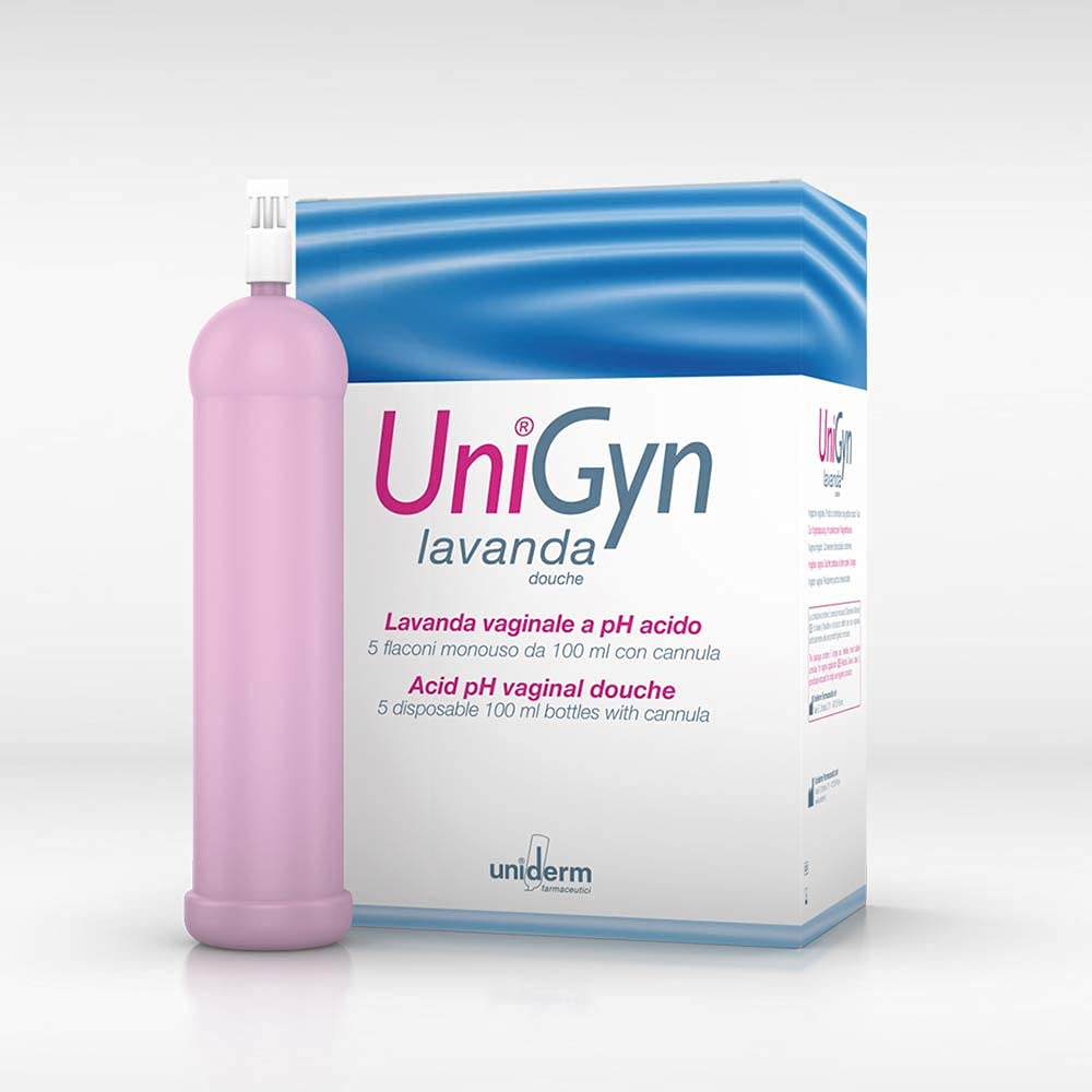Uniderm UniGyn Lavanda Vaginale Monouso 5 Flaconcini 100 ml