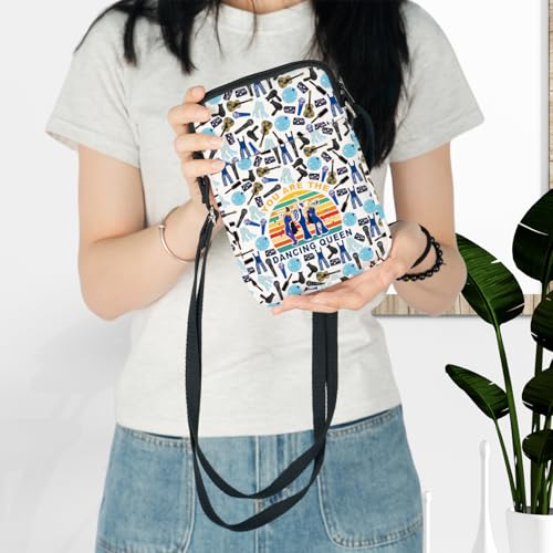 LEVLO Mamma Musical Comedy Crossbody Bag Mamma Fans Gift You Are The Dancing Queen Shoulder Bag Mamma Musical Merch3