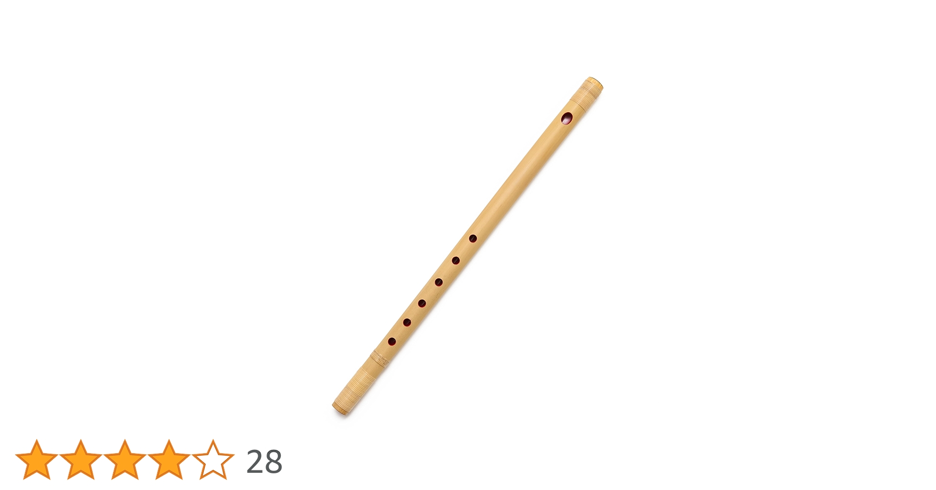 名工 金作 篠笛 唄用 天地巻 7本調子 篠笛（唄物）天地巻 七本調子 B【笛師 蘭照 篠笛 正規特約店