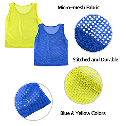 Super Z Outlet SZ313 12-Pack Nylon Mesh Team Practice Jerseys thumb #3